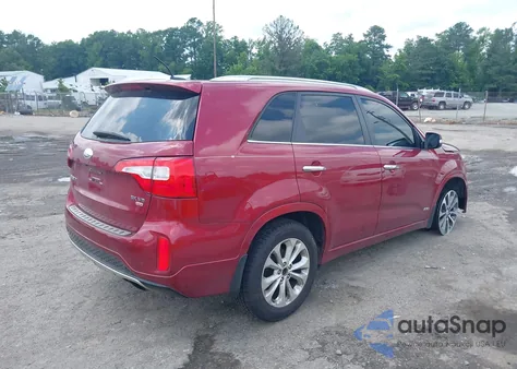 2014 Kia Sorento Sx V6 из США, поврежденный, VIN 5XYKWDA70EG538192